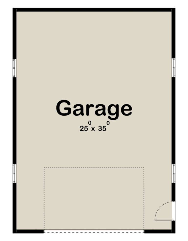 House Plan House Plan #25464 Drawing 1