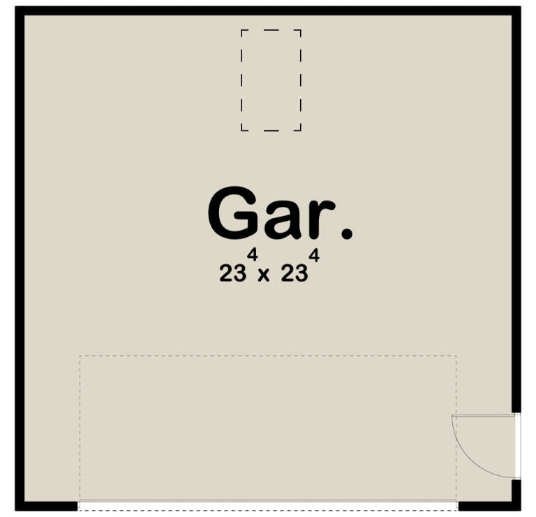 House Plan House Plan #25466 Drawing 1