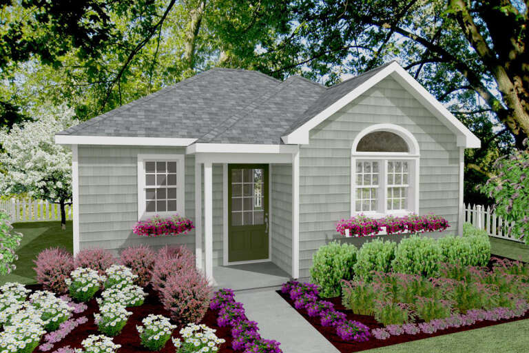 Cottage House Plan #1502-00021 Elevation Photo