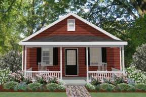 Cottage House Plan #1502-00022 Elevation Photo