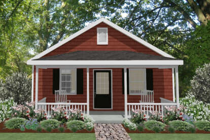 House Plan House Plan #25468 Front Elevation 