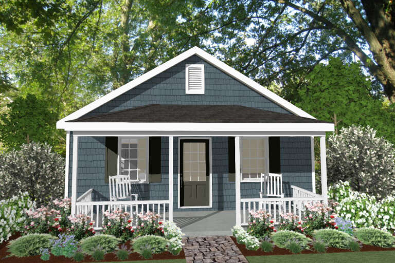 Cottage House Plan #1502-00022 Elevation Photo
