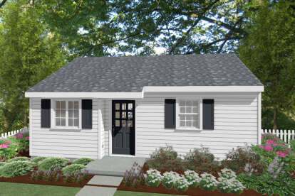 Cottage House Plan #1502-00023 Elevation Photo