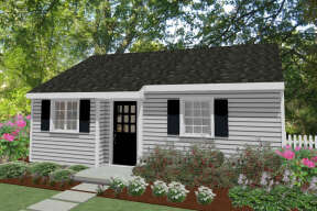Cottage House Plan #1502-00023 Elevation Photo