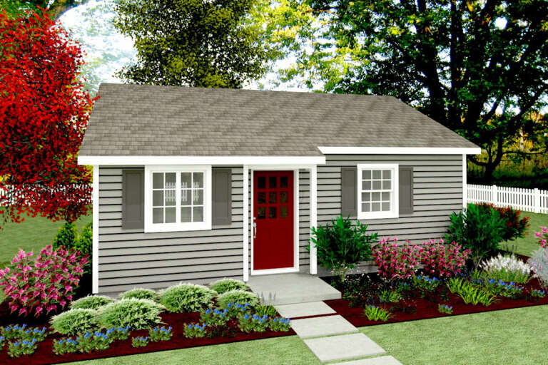 Cottage House Plan #1502-00023 Elevation Photo