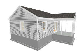 Cottage House Plan #1502-00023 Elevation Photo