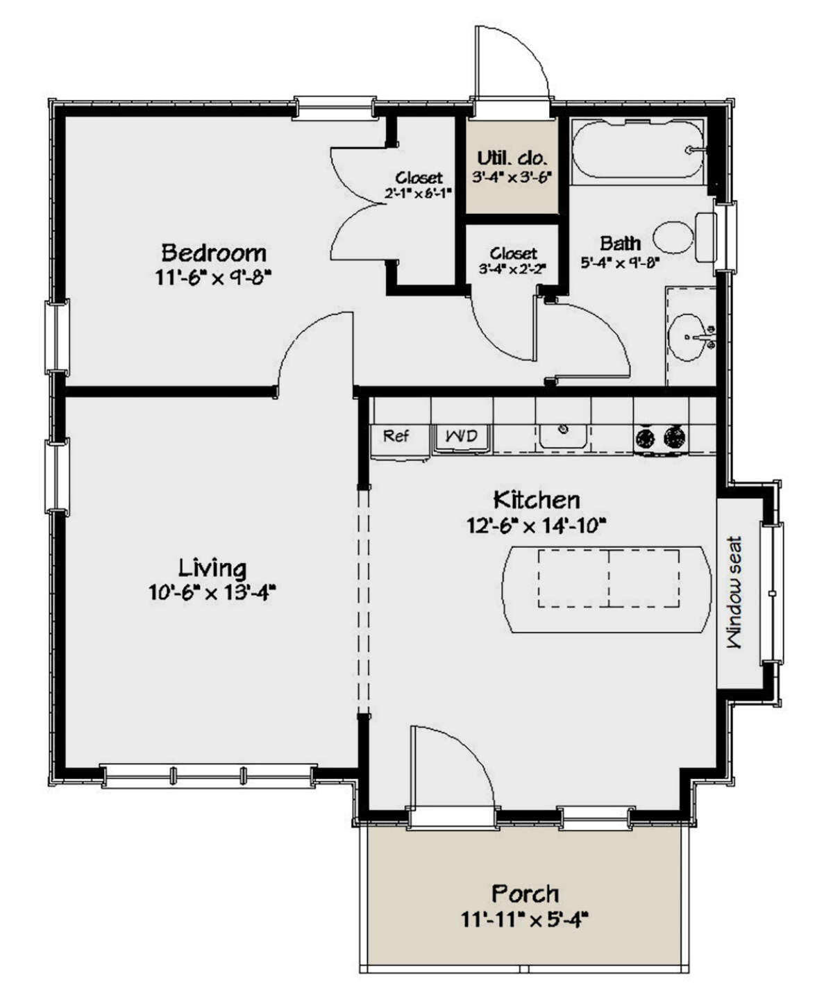 Main Floor for House Plan #1502-00024