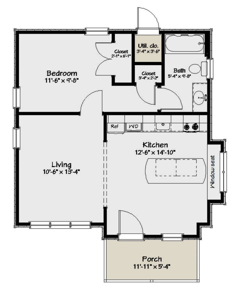 House Plan House Plan #25470 Drawing 1