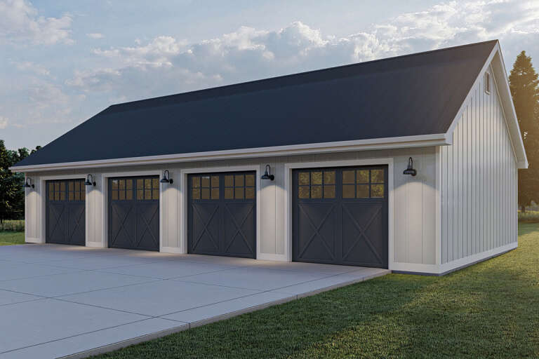 Modern Farmhouse House Plan #963-00545 Elevation Photo