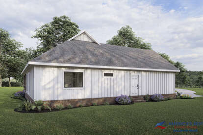 Modern Farmhouse House Plan #041-00247 Elevation Photo