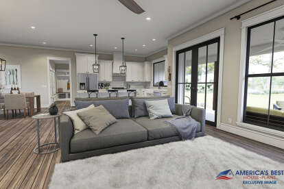Modern Farmhouse House Plan #041-00247 Additional Photo