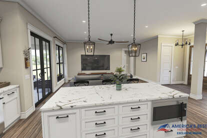 Modern Farmhouse House Plan #041-00247 Additional Photo