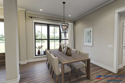 Modern Farmhouse House Plan #041-00247 Additional Photo