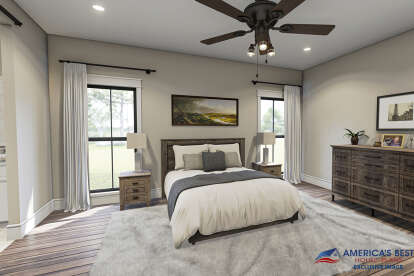 Modern Farmhouse House Plan #041-00247 Additional Photo