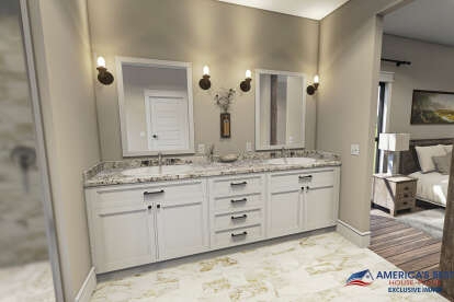Modern Farmhouse House Plan #041-00247 Additional Photo