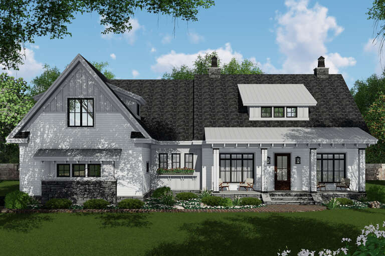 House Plan House Plan #25473 Front Elevation 