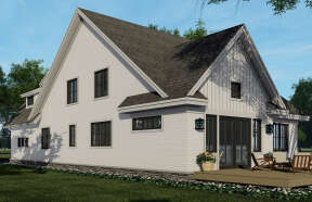 Modern Farmhouse House Plan #098-00334 Elevation Photo
