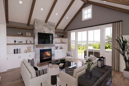 Modern Farmhouse House Plan #098-00334 Additional Photo
