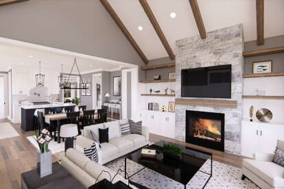 Modern Farmhouse House Plan #098-00334 Additional Photo