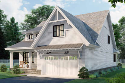 Modern Farmhouse House Plan #098-00335 Elevation Photo