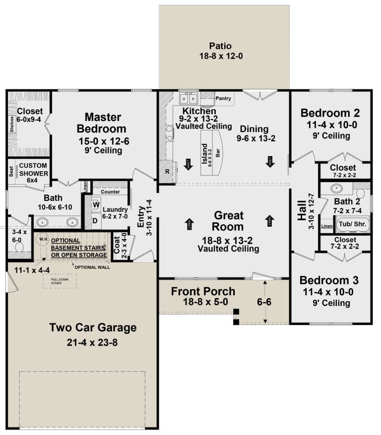 House Plan House Plan #25481 Drawing 1