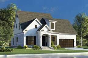 Traditional House Plan #8318-00198 Elevation Photo