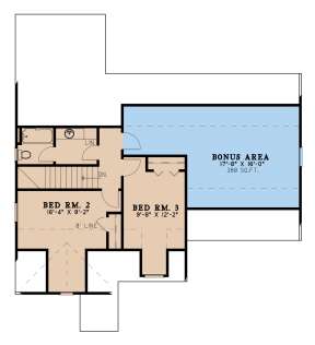 Second Floor for House Plan #8318-00198