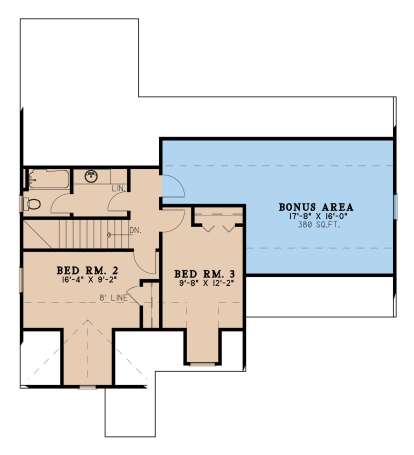 Second Floor for House Plan #8318-00198