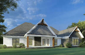 Craftsman House Plan #8318-00199 Elevation Photo