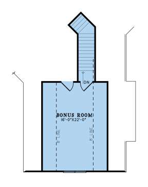 Bonus Room for House Plan #8318-00199