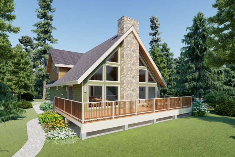 House Plan House Plan #25485 Front Elevation 