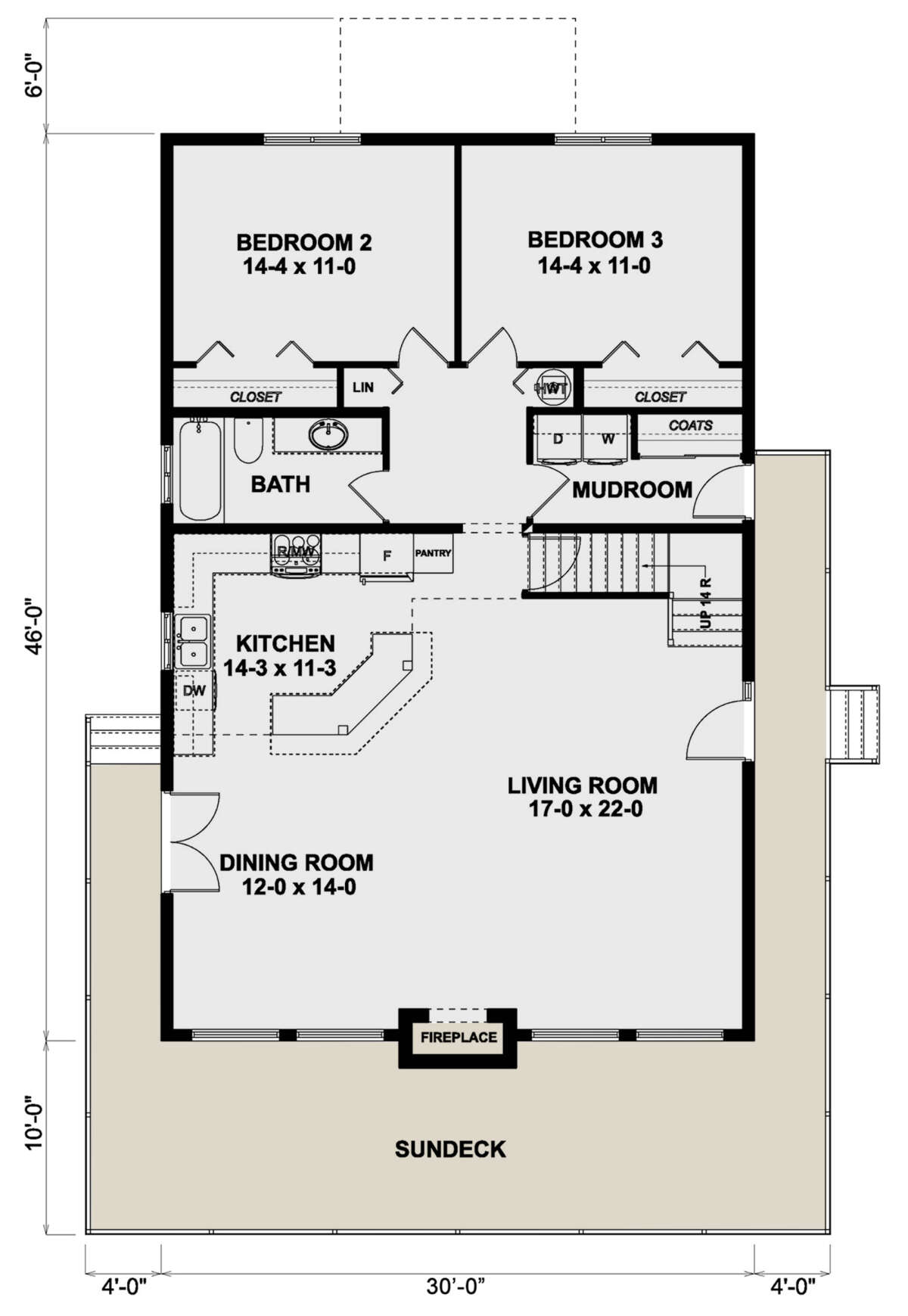 Main Floor for House Plan #2699-00015