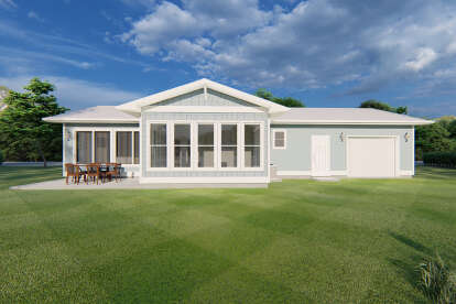 Ranch House Plan #2699-00017 Elevation Photo