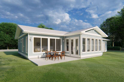 Ranch House Plan #2699-00017 Elevation Photo