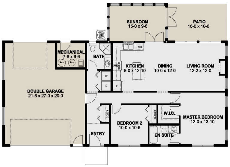 House Plan House Plan #25488 Drawing 1