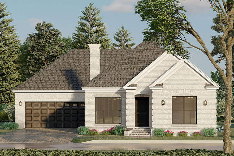 House Plan House Plan #25489 Front Elevation 