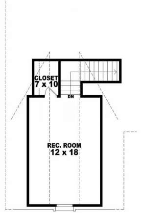 Recreation Floor for House Plan #053-00281