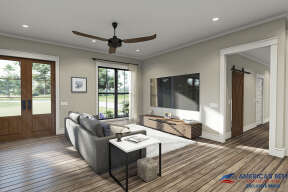 Modern Farmhouse House Plan #041-00248 Additional Photo