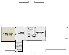 Second Floor for House Plan #2699-00018