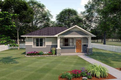 Cottage House Plan #2699-00019 Elevation Photo