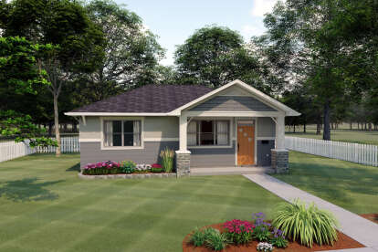 House Plan House Plan #25492 Front Elevation 