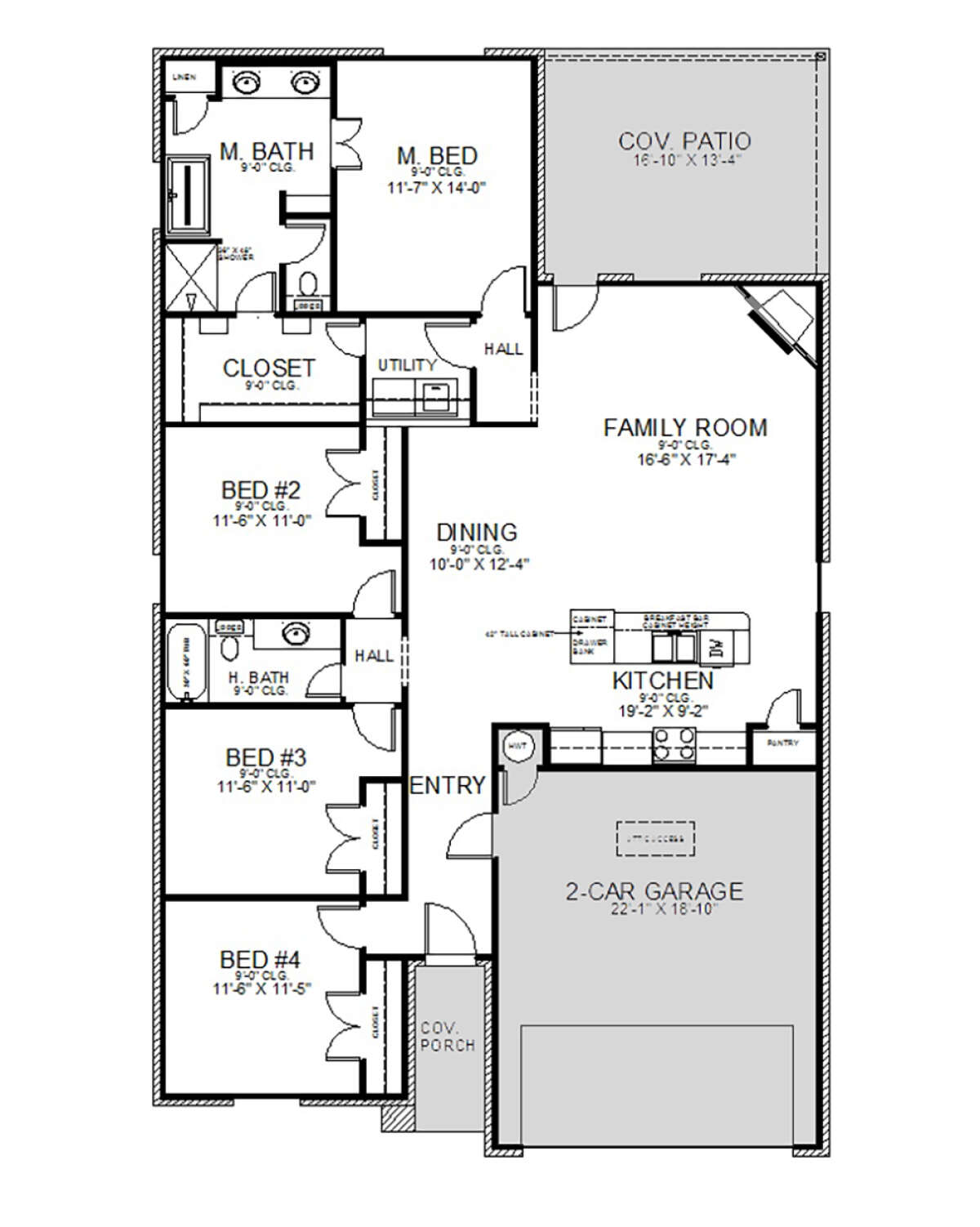 Bedroom 2 Bath House