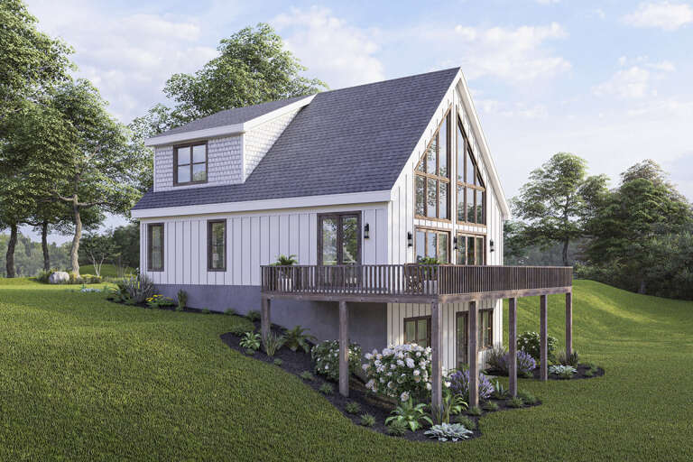 Mountain House Plan #940-00336 Elevation Photo