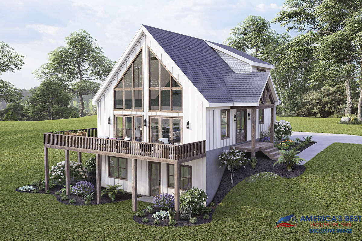 ArtStation - Mountain House design