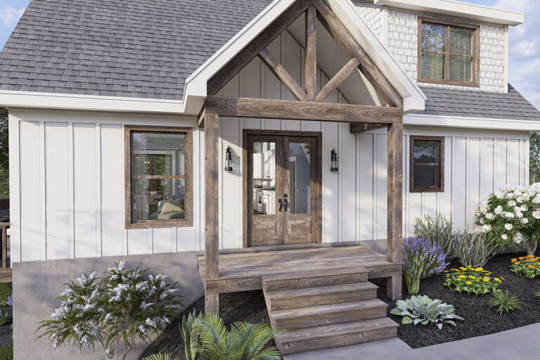 Mountain House Plan #940-00336 Elevation Photo