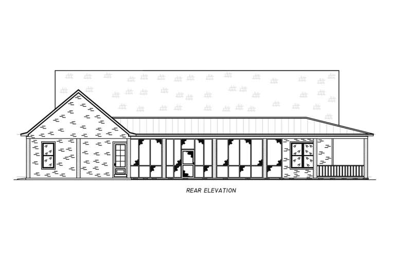 Country House Plan #9279-00040 Elevation Photo