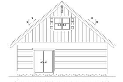 Cottage House Plan #2699-00020 Elevation Photo