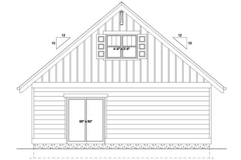 Cottage House Plan #2699-00020 Elevation Photo