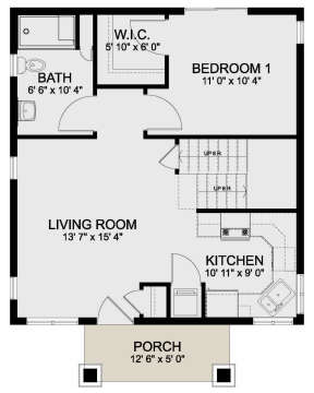 Main Floor for House Plan #2699-00020