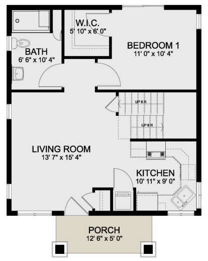 Main Floor for House Plan #2699-00020